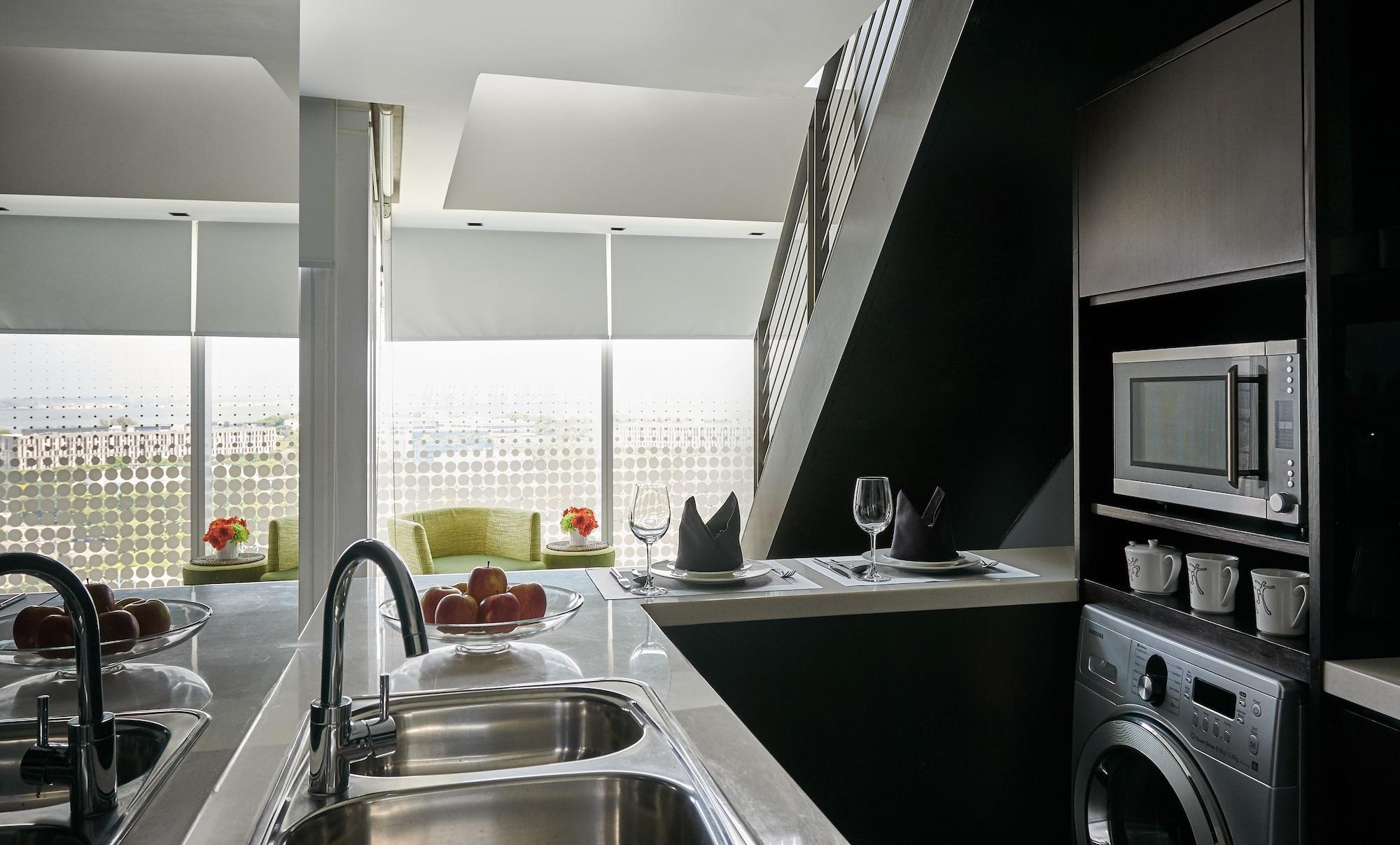 Citadines Fusionopolis Singapore Bagian luar foto
